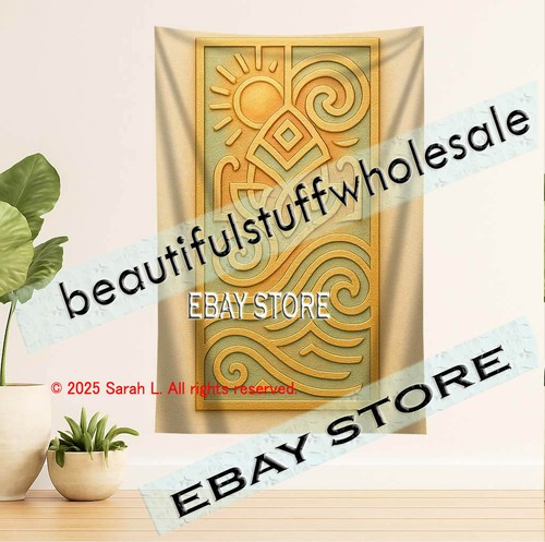 Celtic panel tapestry symbolic - panel,