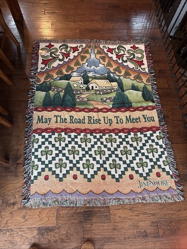 Jim shore tapestry blanket - shore,