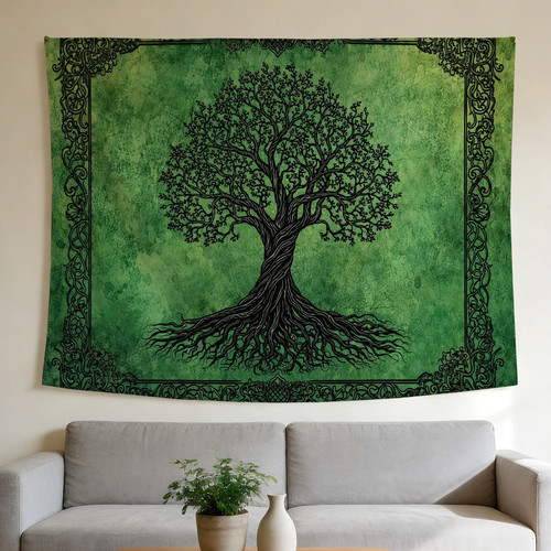 Tree life tapestry celtic - of,